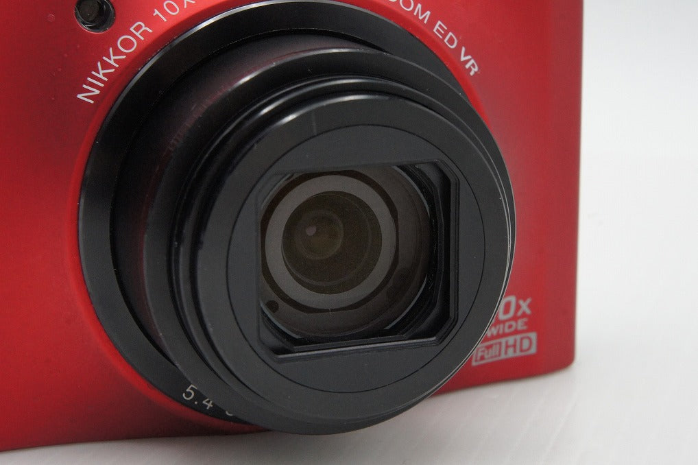 良品 Nikon ニコン COOLPIX S8100 コンパクトデジタルカメラ レッド 260121p