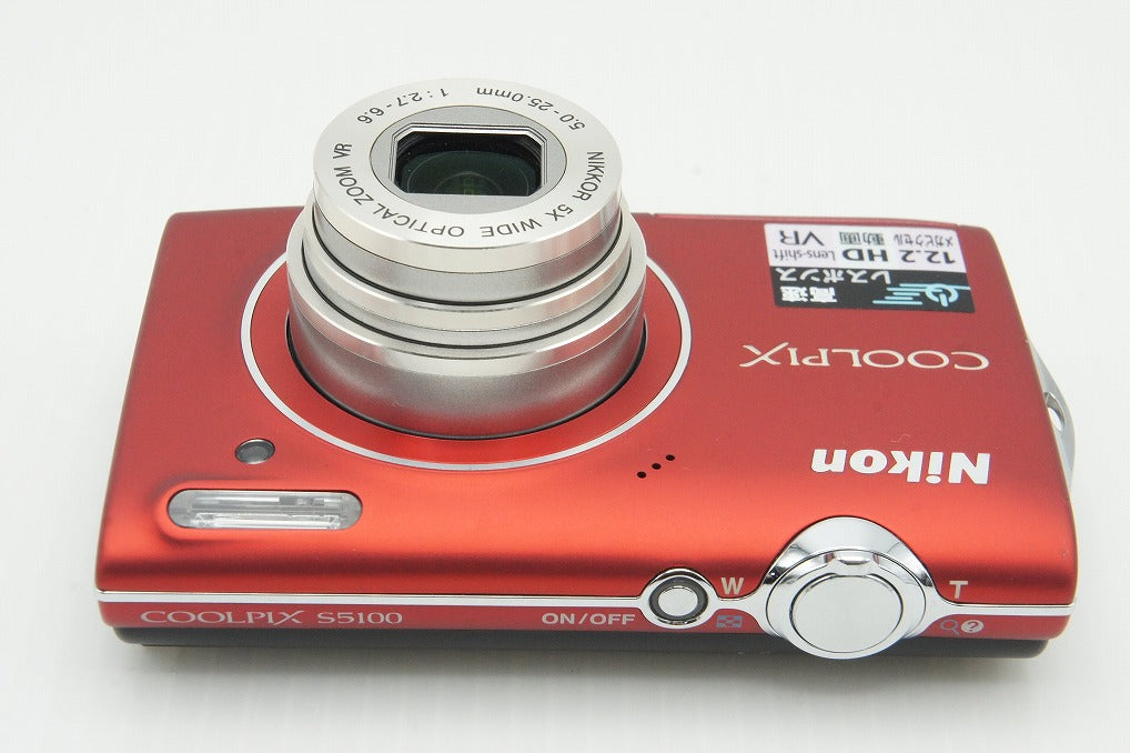 良品 Nikon ニコン COOLPIX S5100 コンパクトデジタルカメラ レッド 260121o