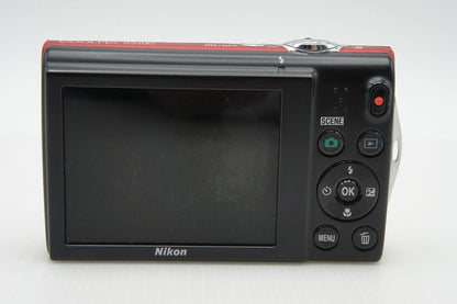 良品 Nikon ニコン COOLPIX S5100 コンパクトデジタルカメラ レッド 260121o
