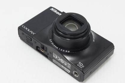 良品 Nikon ニコン COOLPIX S8000 コンパクトデジタルカメラ ノーブルブラック 260427d