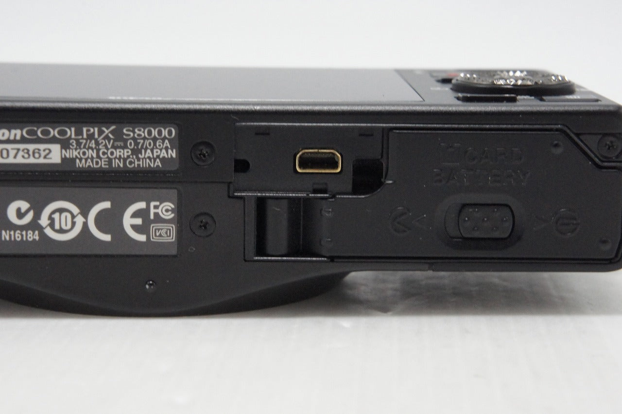 良品 Nikon ニコン COOLPIX S8000 コンパクトデジタルカメラ ノーブルブラック 260427d