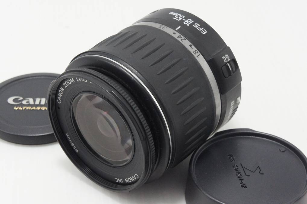 Canon キヤノン EF-S 18-55mm F3.5-5.6 USM APS-C ズームレンズ 260807ap