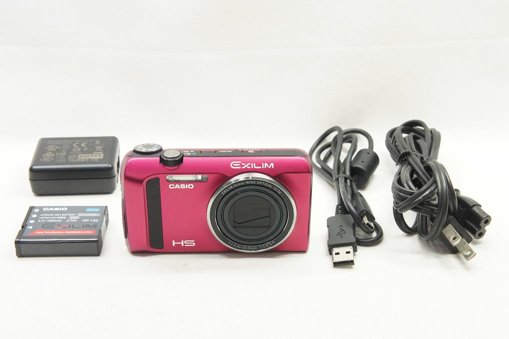 CASIO カシオ EXILIM EX-ZR410 コンパクトデジタルカメラ レッド 250507u