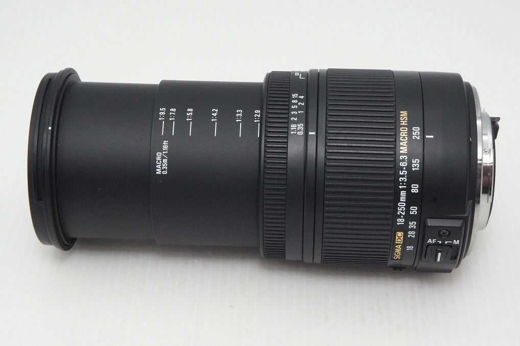 良品 SIGMA シグマ 18-250mm F3.5-6.3 DC MACRO HSM PENTAX