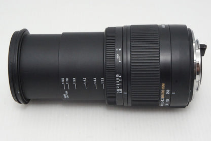 良品 SIGMA シグマ 18-250mm F3.5-6.3 DC MACRO HSM PENTAX ペンタックス Kマウント ズームレンズ フード付 260428aq