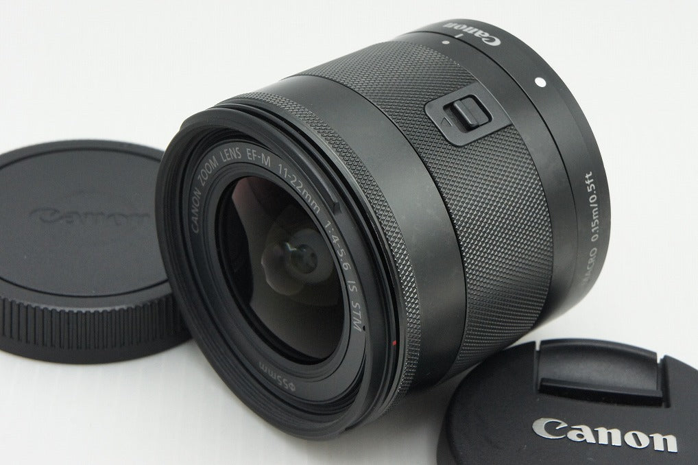 良品 Canon キヤノン EF-M 11-22mm F4-5.6 IS STM EF-Mマウント ズームレンズ 260121ag