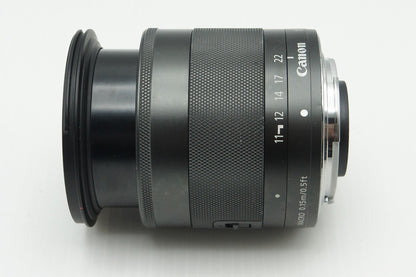 良品 Canon キヤノン EF-M 11-22mm F4-5.6 IS STM EF-Mマウント ズームレンズ 260121ag
