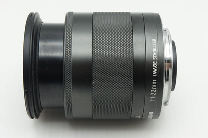 良品 Canon キヤノン EF-M 11-22mm F4-5.6 IS STM EF-Mマウント ズームレンズ 260121ag