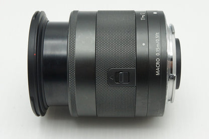 良品 Canon キヤノン EF-M 11-22mm F4-5.6 IS STM EF-Mマウント ズームレンズ 260121ag