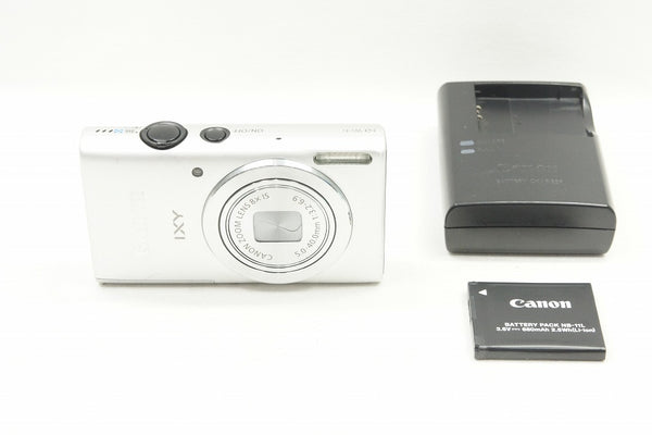 良品 Canon キヤノン IXY 110F コンパクトデジタルカメラ シルバー 240518f