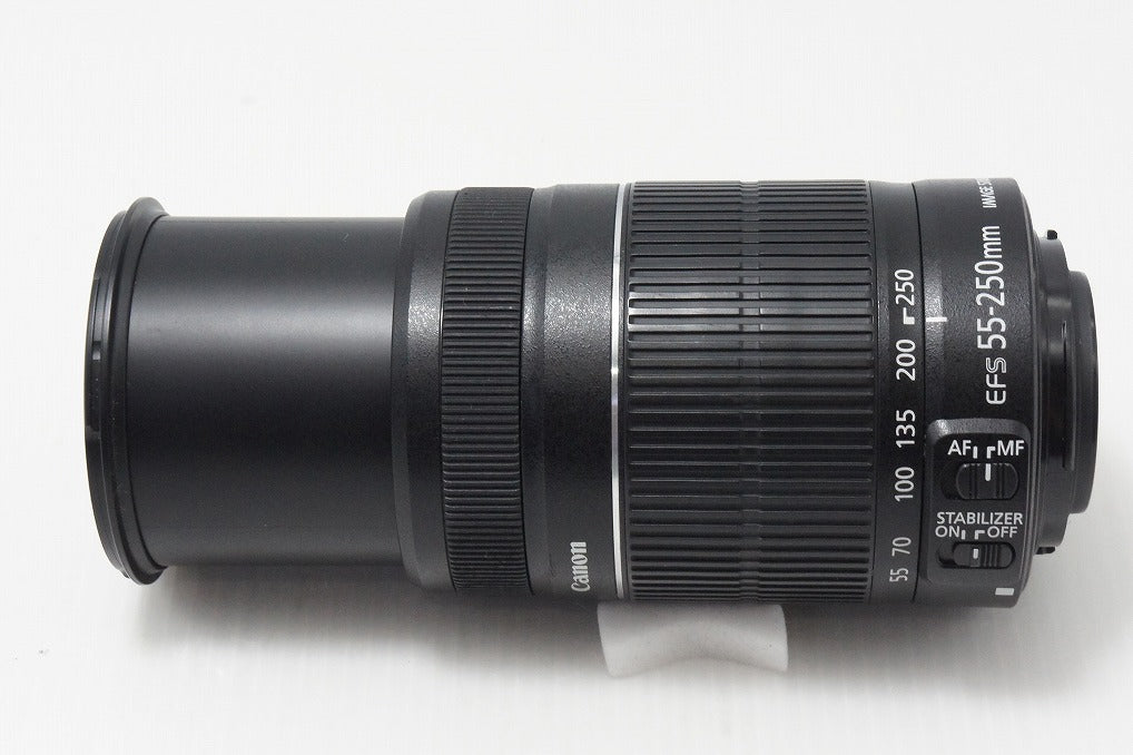 良品 Canon キヤノン EF-S 55-250mm F4-5.6 IS II APS-C ズームレンズ 260807w