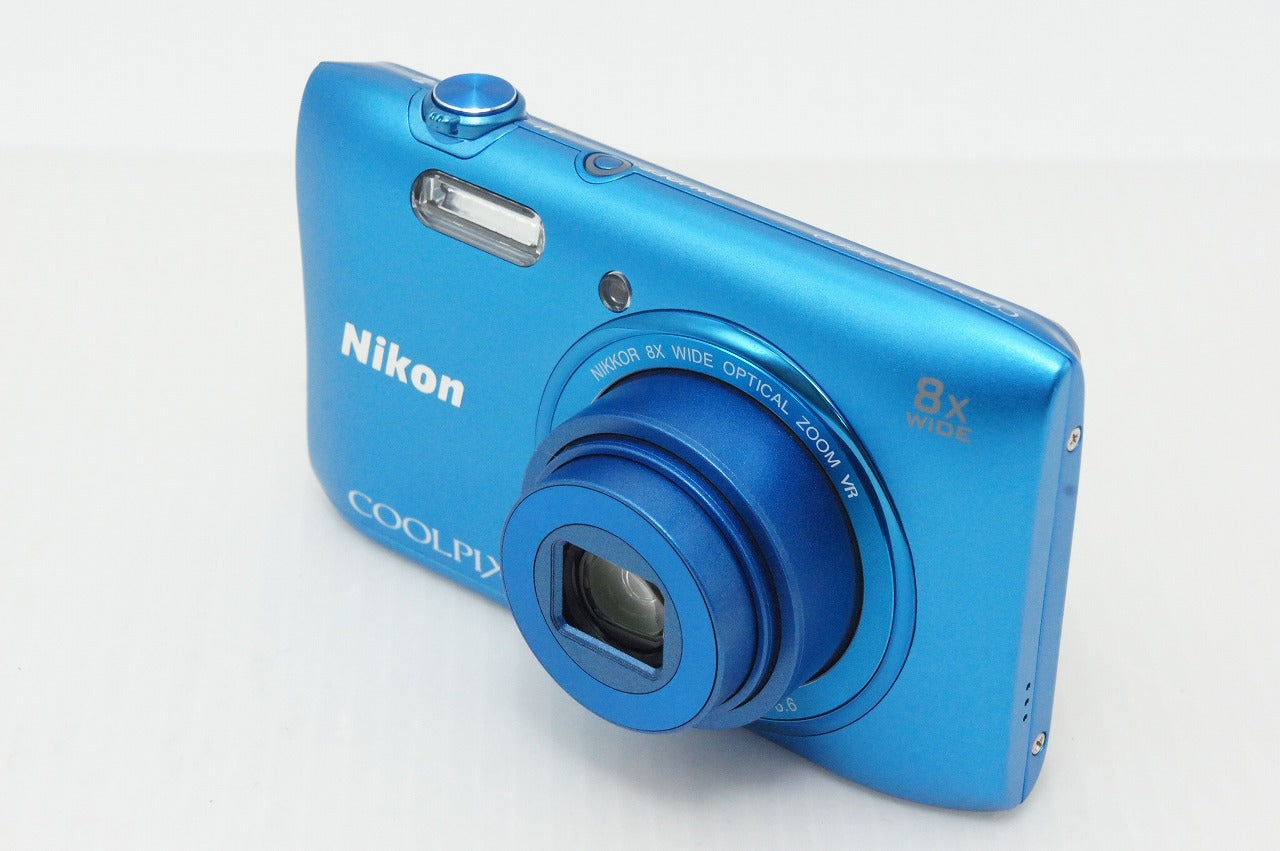 良品 Nikon ニコン COOLPIX S3600 コンパクトデジタルカメラ コバルトブルー 260428m