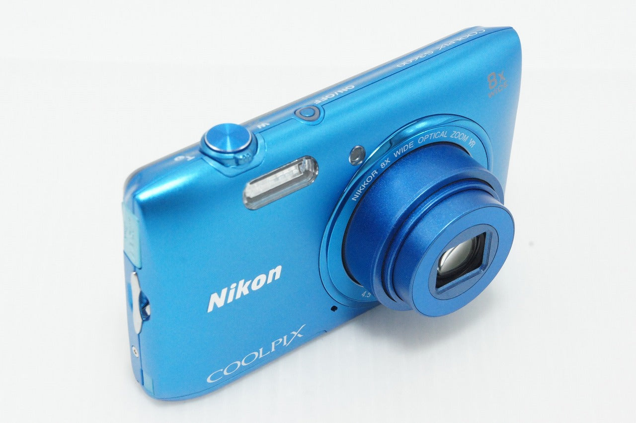 良品 Nikon ニコン COOLPIX S3600 コンパクトデジタルカメラ コバルトブルー 260428m