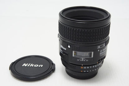 Nikon ニコン AF MICRO NIKKOR 60mm F2.8D Fマウント フルサイズ 単焦点レンズ 260807ao