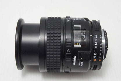 Nikon ニコン AF MICRO NIKKOR 60mm F2.8D Fマウント フルサイズ 単焦点レンズ 260807ao