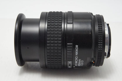 Nikon ニコン AF MICRO NIKKOR 60mm F2.8D Fマウント フルサイズ 単焦点レンズ 260807ao