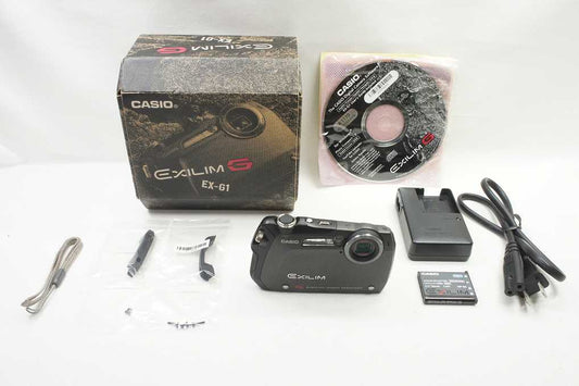 美品 CASIO カシオ EXILIM EX-G1 コンパクトデジタルカメラ ブラック 元箱付 250720b