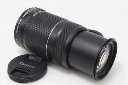良品 Canon キヤノン EF-S 55-250mm F4-5.6 IS II APS-C ズームレンズ 260807w