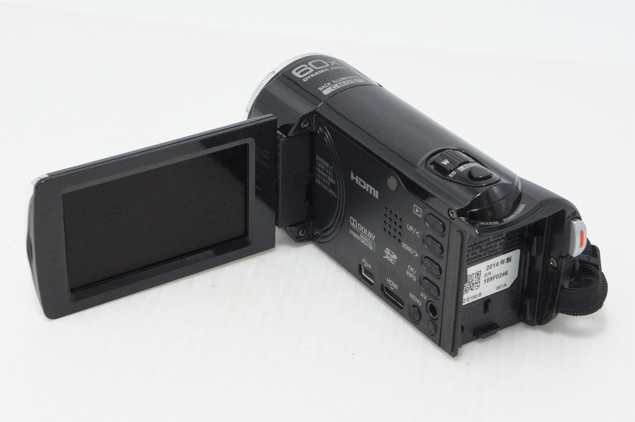 美品 JVC ケンウッド GZ-E150 デジタルビデオカメラ ブラック 元箱付 260428b