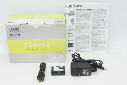 美品 JVC ケンウッド GZ-E150 デジタルビデオカメラ ブラック 元箱付 260428b