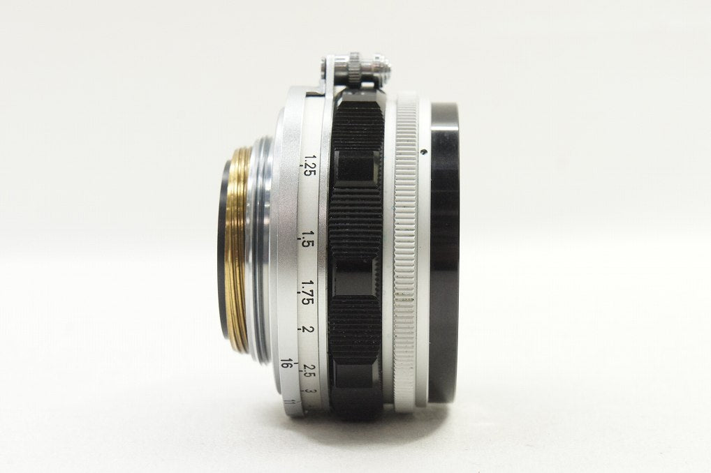希少 整備済み Canon キヤノン 35mm F1.5 Lマウント L39 Leica Screw Mount 単焦点レンズ 250619a【アルプスカメラ】