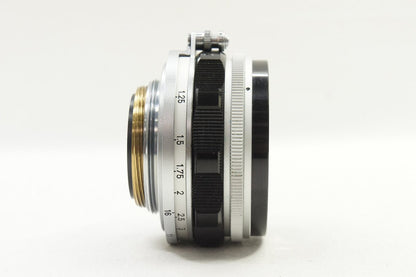 希少 整備済み Canon キヤノン 35mm F1.5 Lマウント L39 Leica Screw Mount 単焦点レンズ 250619a【アルプスカメラ】