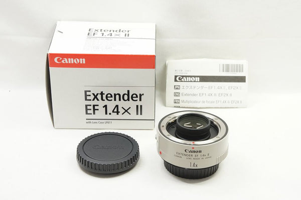 美品 Canon キヤノン EXTENDER EF 1.4X II (2型) エクステンダー 元箱付 241129d