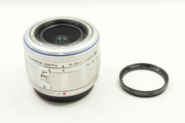 美品 OLYMPUS オリンパス M.ZUIKO DIGITAL ED 14-42mm F3.5-5.6 L マイクロフォーサーズ 241128a