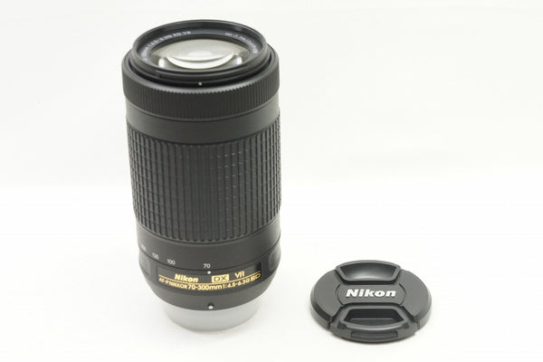 美品 Nikon ニコン AF-P DX NIKKOR 70-300mm F4.5-6.3G ED VR F 