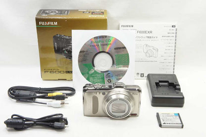 FUJIFILM フジフィルム FinePix F600EXR コンパクトデジタルカメラ ゴールド 元箱付 250717f