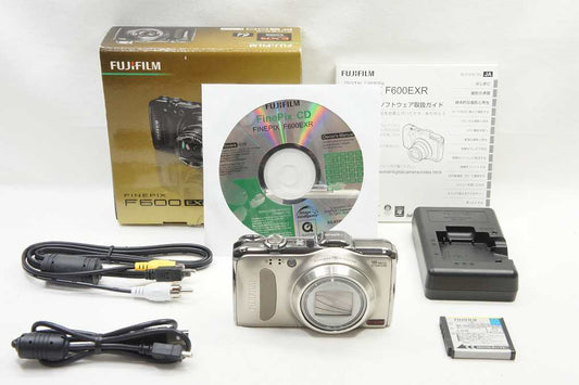 FUJIFILM フジフィルム FinePix F600EXR コンパクトデジタルカメラ ゴールド 元箱付 250717f