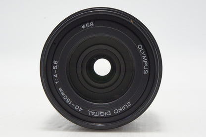 OLYMPUS オリンパス ZUIKO DIGITAL ED 40-150mm F4-5.6 フォーサーズ ズームレンズ 260807aq