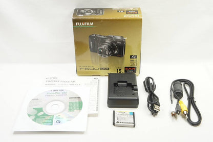 FUJIFILM フジフィルム FinePix F600EXR コンパクトデジタルカメラ ゴールド 元箱付 250717f