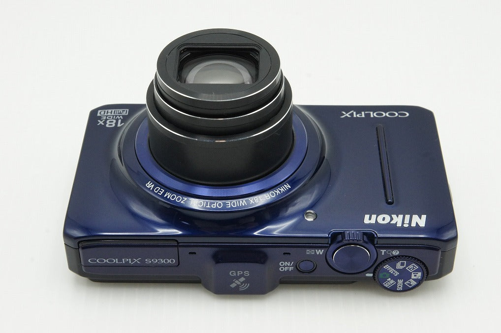 美品 Nikon ニコン COOLPIX S9300 コンパクトデジタルカメラ ネイビーブルー 260122d