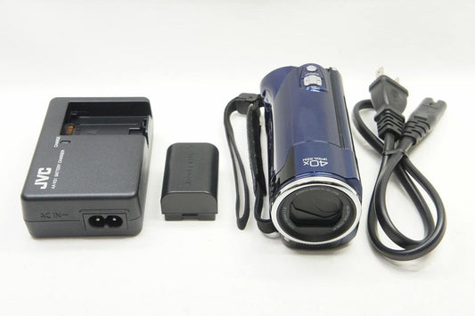 良品  JVC ケンウッド Everio GZ-HM670 デジタルビデオカメラ ブルー 250718o