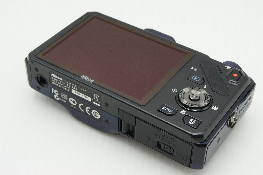 美品 Nikon ニコン COOLPIX S9300 コンパクトデジタルカメラ ネイビーブルー 260122d