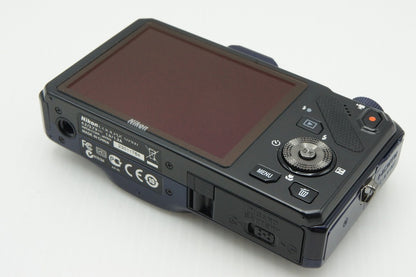美品 Nikon ニコン COOLPIX S9300 コンパクトデジタルカメラ ネイビーブルー 260122d