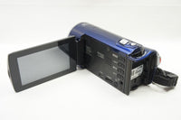 良品  JVC ケンウッド Everio GZ-HM670 デジタルビデオカメラ ブルー 250718o
