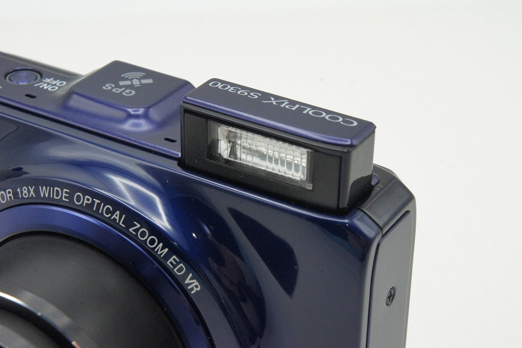 美品 Nikon ニコン COOLPIX S9300 コンパクトデジタルカメラ ネイビーブルー 260122d