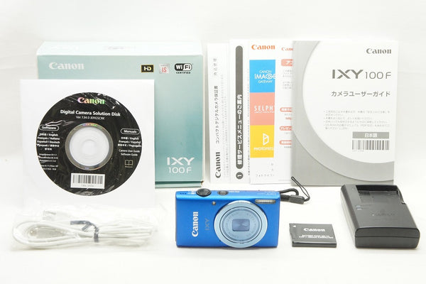 通販価格Canon IXY 100F デジタルカメラ　ブルー　青 デジタルカメラ