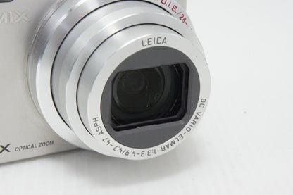 Excellent condition Panasonic LUMIX DMC-TZ5 Compact Digital Camera Silver with original box 260430l