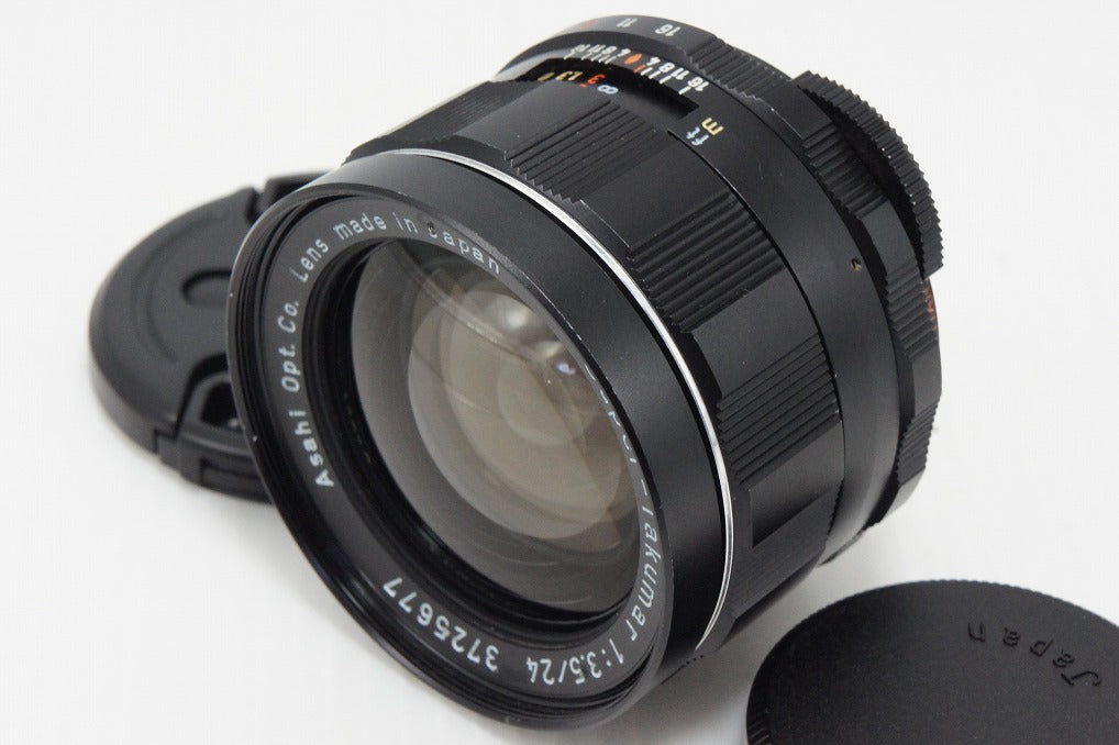 Good Condition ASAHI PENTAX Super Takumar 24mm F3.5 M42 Mount MF Prime Lens 260501u