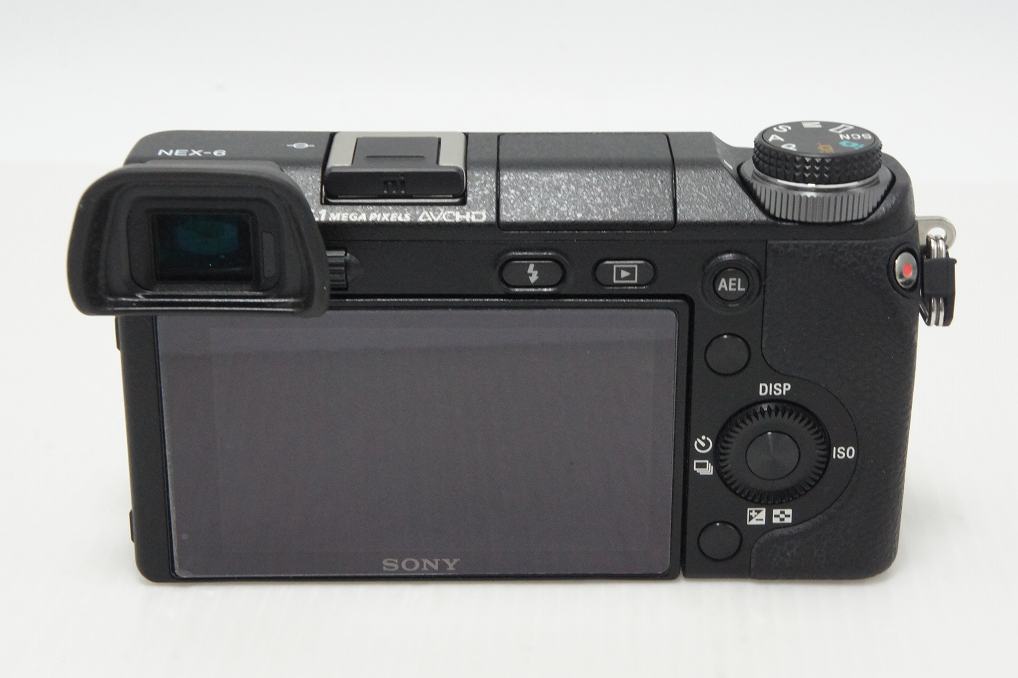 美品 SONY ソニー α NEX-6 ボディ ミラーレス一眼カメラ ブラック 260811q
