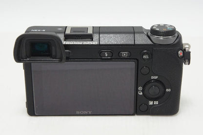 美品 SONY ソニー α NEX-6 ボディ ミラーレス一眼カメラ ブラック 260811q