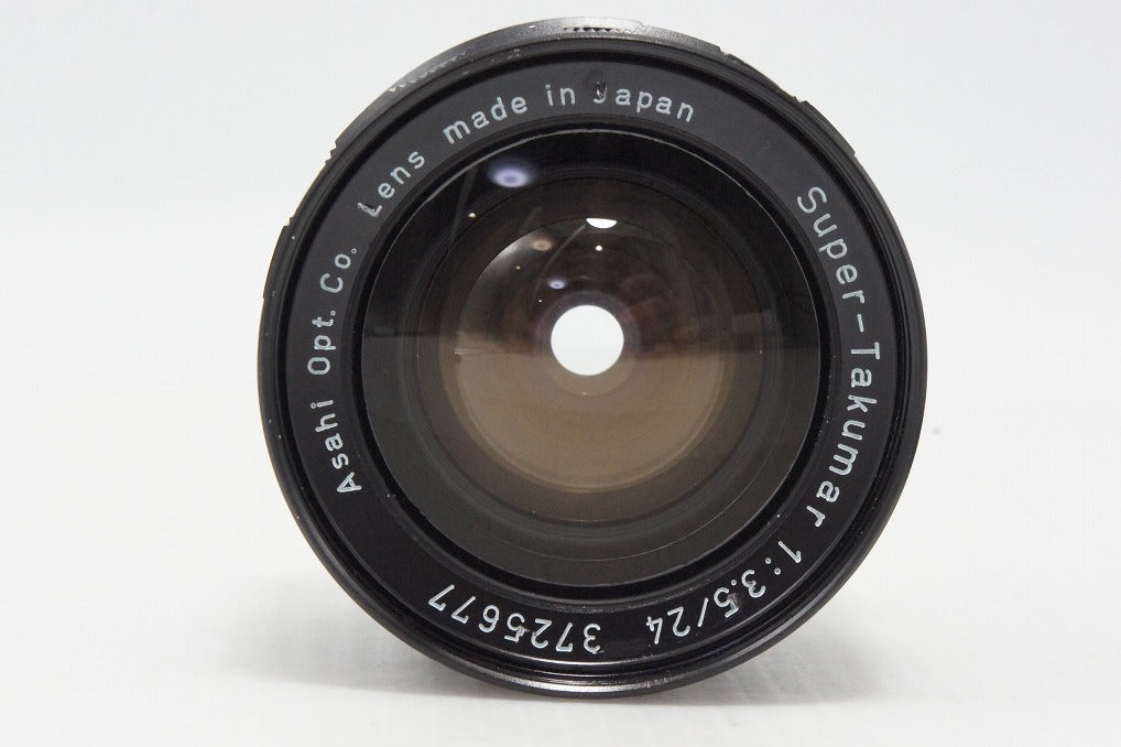 Good Condition ASAHI PENTAX Super Takumar 24mm F3.5 M42 Mount MF Prime Lens 260501u