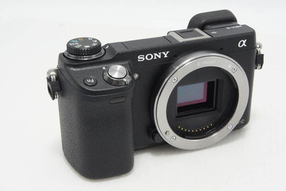 美品 SONY ソニー α NEX-6 ボディ ミラーレス一眼カメラ ブラック 260811q