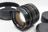 良品 LEICA ライカ SUMMILUX LEITZ WETZLAR 50mm F1.4 Mマウント 第2世代 フードキャップ付 241023s