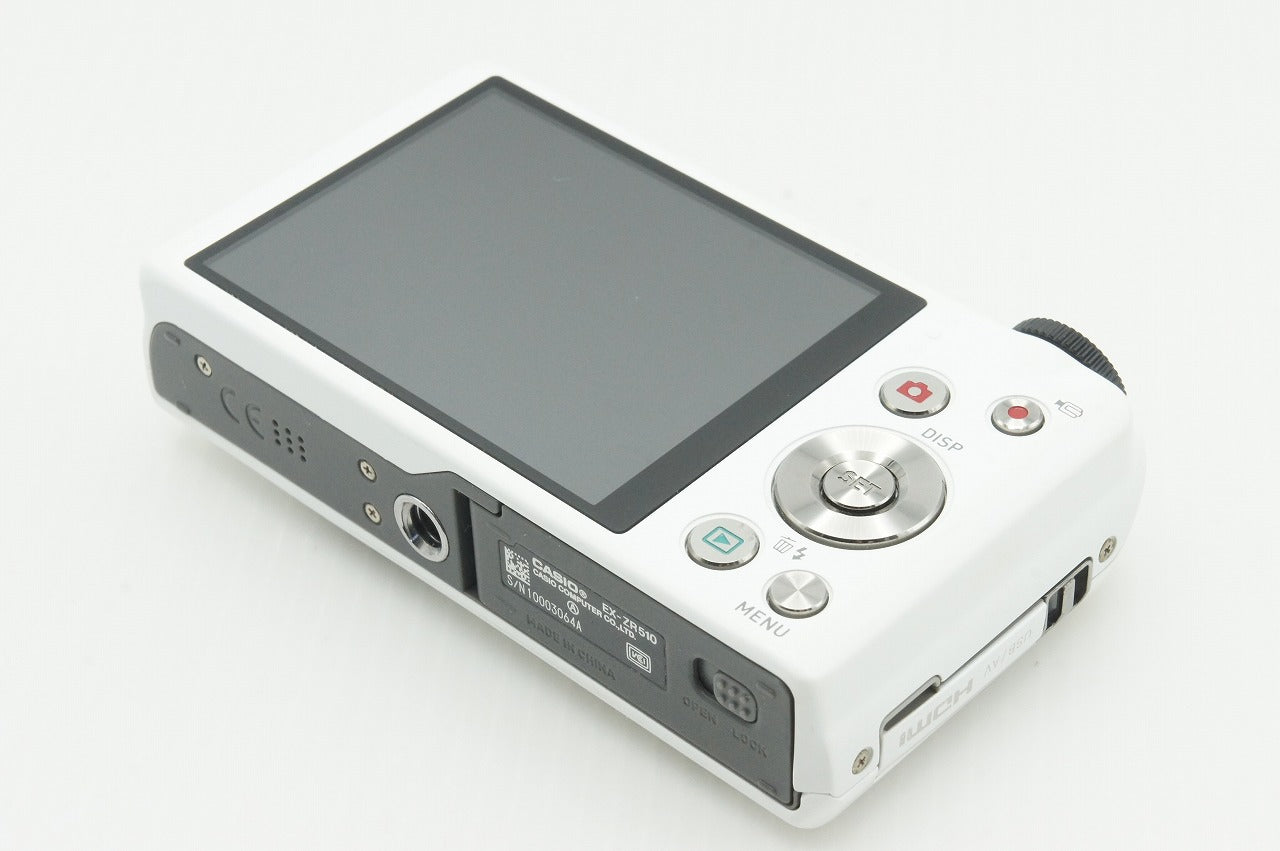 CASIO カシオ HIGH SPEED EXILIM EX-ZR510 コンパクトデジタルカメラ ホワイト  260121m