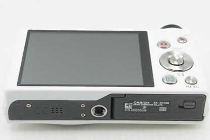 CASIO カシオ HIGH SPEED EXILIM EX-ZR510 コンパクトデジタルカメラ ホワイト  260121m