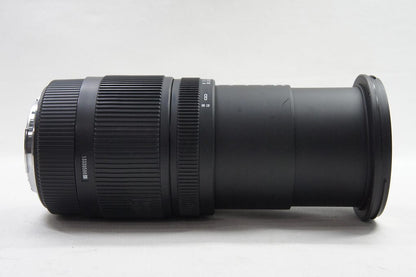 訳あり品 SIGMA 18-250mm F3.5-6.3 DC OS HSM Canon EFマウント APS-C ズームレンズ フード付 250510b